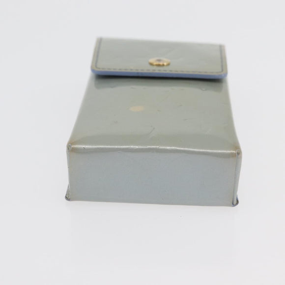 LOUIS VUITTON Vernis Cigarette Case 4 Set Bronze Pink Lavand LV Auth 175001