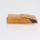 LOUIS VUITTON Vernis Cigarette Case 4 Set Bronze Pink Lavand LV Auth 175001-22