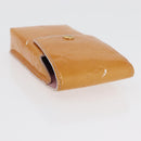 LOUIS VUITTON Vernis Cigarette Case 4 Set Bronze Pink Lavand LV Auth 175001-23