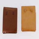 LOUIS VUITTON Vernis Cigarette Case 4 Set Bronze Pink Lavand LV Auth 175001-5