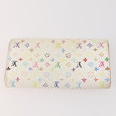 LOUIS VUITTON Monogram Epi Multicolor Wallet 5 Set Black White LV Auth 175002-8