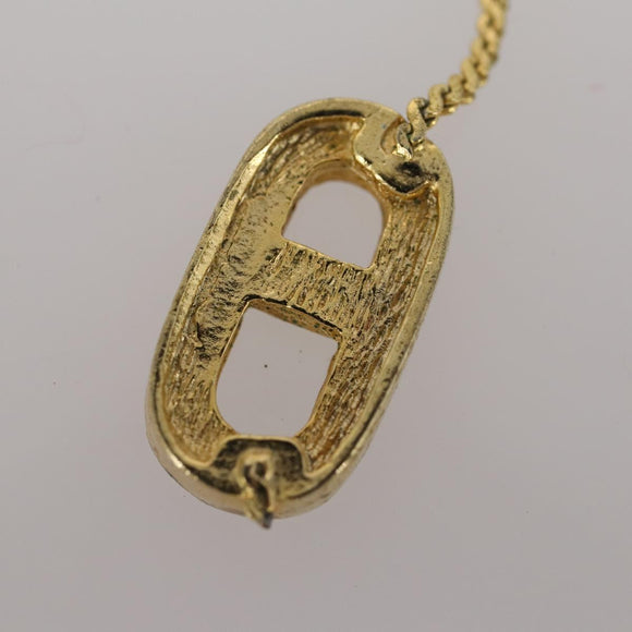 Christian Dior Necklace metal 4 Set Gold Auth 175004