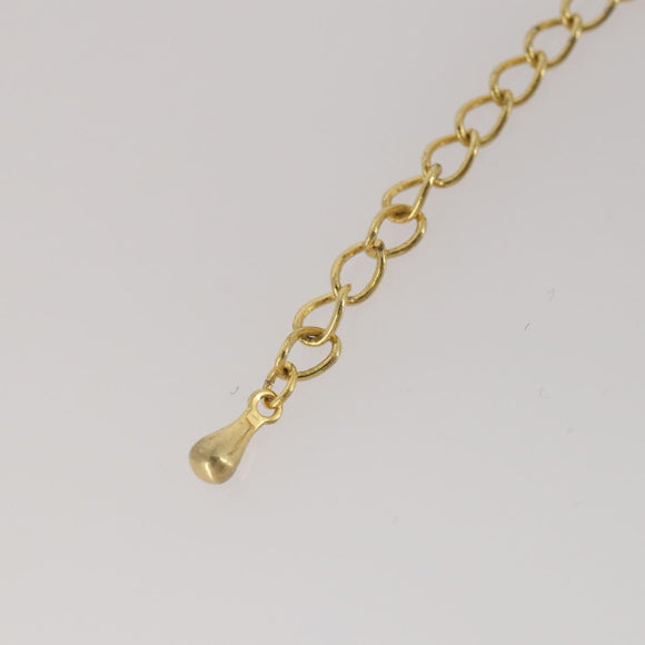 Christian Dior Necklace metal 4 Set Gold Auth 175004