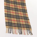 Burberrys Burberry Nova Check Scarf Cashmere 2 Set Black Beige Auth 175006-9