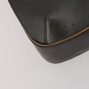 LOUIS VUITTON Monogram Mat Hand Bag 2 Set Black Navy LV Auth 175009-16