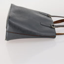 LOUIS VUITTON Monogram Mat Hand Bag 2 Set Black Navy LV Auth 175009-4