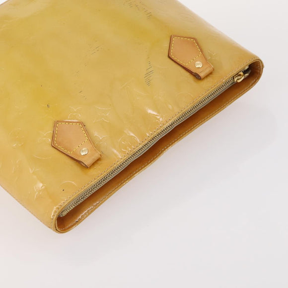 LOUIS VUITTON Monogram Vernis Hand Bag 5 Set Beige LV Auth 175010