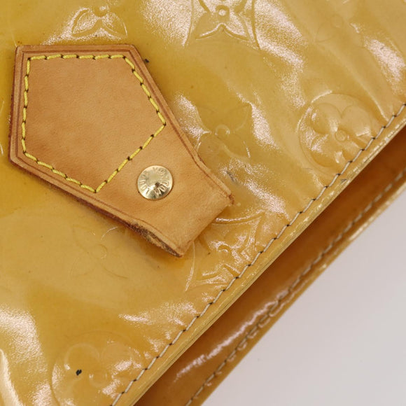 LOUIS VUITTON Monogram Vernis Hand Bag 5 Set Beige LV Auth 175010