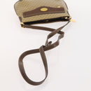 GUCCI Micro GG Canvas GG Canvas Shoulder Bag Suede 5 Set Black beige Auth 175014-21
