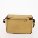 GUCCI Micro GG Canvas GG Canvas Shoulder Bag Suede 5 Set Black beige Auth 175014-25