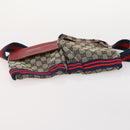 GUCCI GG Canvas Schultertasche 5er Set Schwarz Navy Beige Auth 175015-15