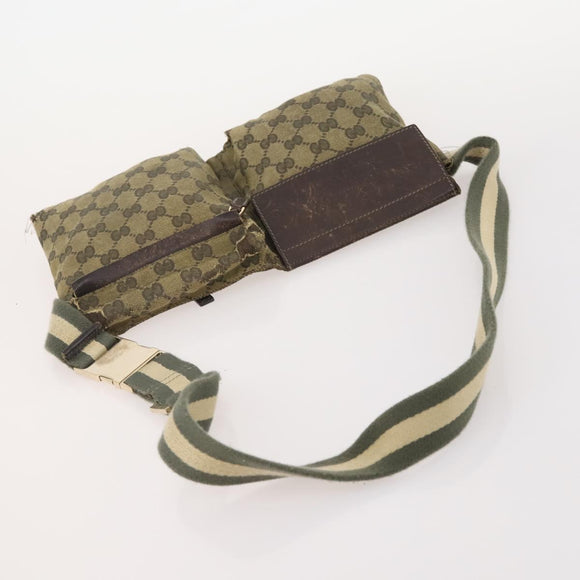 GUCCI GG Canvas Schultertasche 5er Set Schwarz Navy Beige Auth 175015