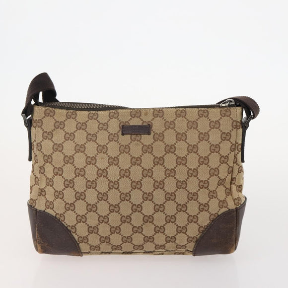 GUCCI GG Canvas Schultertasche 5er Set Schwarz Navy Beige Auth 175015