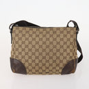GUCCI GG Canvas Schultertasche 5er Set Schwarz Navy Beige Auth 175015-8