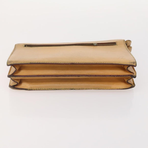 LOUIS VUITTON Epi Clutch Bag 4 Set Black Brown beige LV Auth 175017