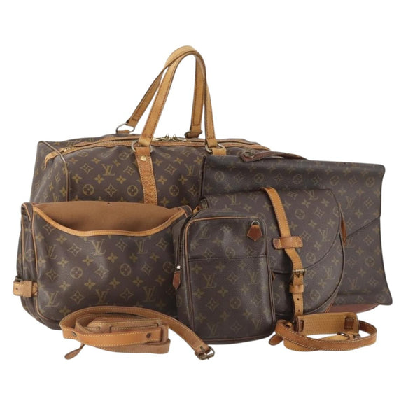 LOUIS VUITTON Monogram Hand Bag 5 Set LV Auth 175019
