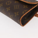 LOUIS VUITTON Monogram Pochette Florentine Waist bag M51855 LV Auth 175033A-14