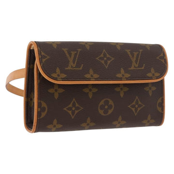 LOUIS VUITTON Monogram Pochette Florentine Waist bag M51855 LV Auth 175033A