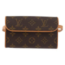 LOUIS VUITTON Monogram Pochette Florentine Waist bag M51855 LV Auth 175033A-13