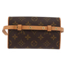 LOUIS VUITTON Monogram Pochette Florentine Waist bag M51855 LV Auth 175033A-2