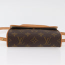 LOUIS VUITTON Monogram Pochette Florentine Waist bag M51855 LV Auth 175033A-5