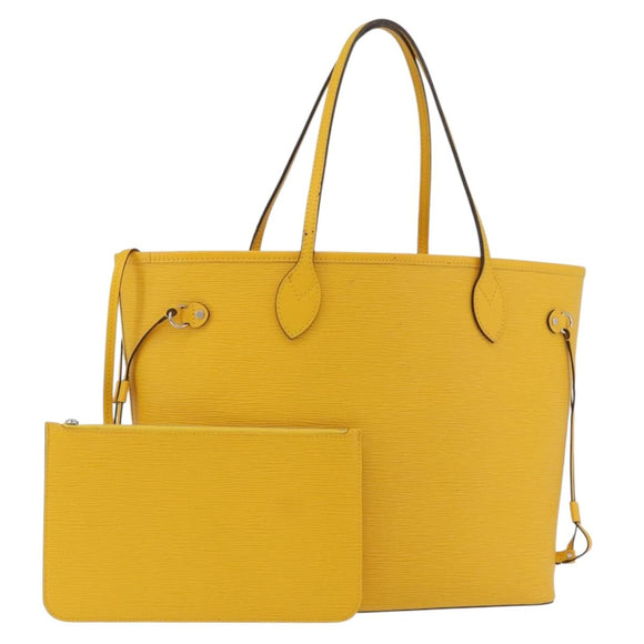 LOUIS VUITTON Epi Neverfull MM Tote Bag Mimosa M40957 LV Auth 175039A