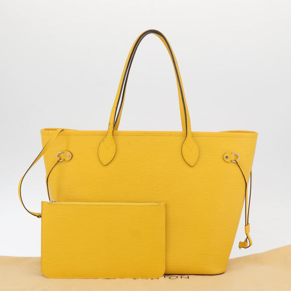 LOUIS VUITTON Epi Neverfull MM Tote Bag Mimosa M40957 LV Auth 175039A