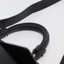 Salvatore Ferragamo Gancini Sofia Bag Leather 2way Black Silver Auth 175040A-8