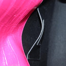 SAINT LAURENT Chain Shoulder Bag Leather Pink Silver Auth 175043SAM-23