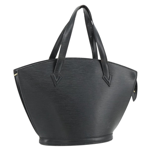 LOUIS VUITTON Epi Saint Jacques Hand Bag Black M52272 LV Auth 175051