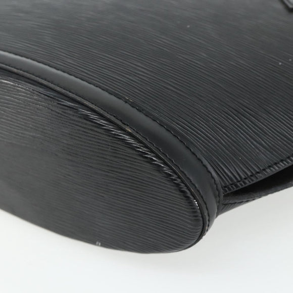 LOUIS VUITTON Epi Saint Jacques Hand Bag Black M52272 LV Auth 175051
