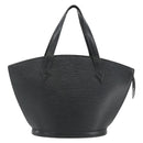 LOUIS VUITTON Epi Saint Jacques Hand Bag Black M52272 LV Auth 175051-13