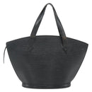 LOUIS VUITTON Epi Saint Jacques Hand Bag Black M52272 LV Auth 175051-2