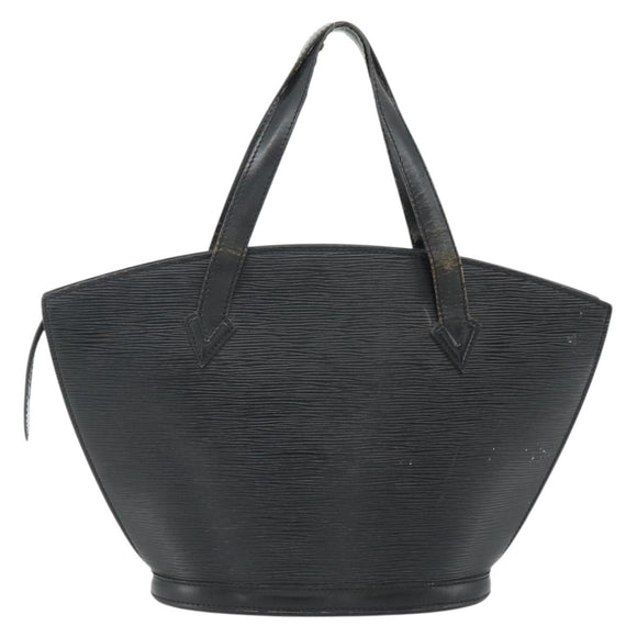 LOUIS VUITTON Epi Saint Jacques Hand Bag Black M52272 LV Auth 175051