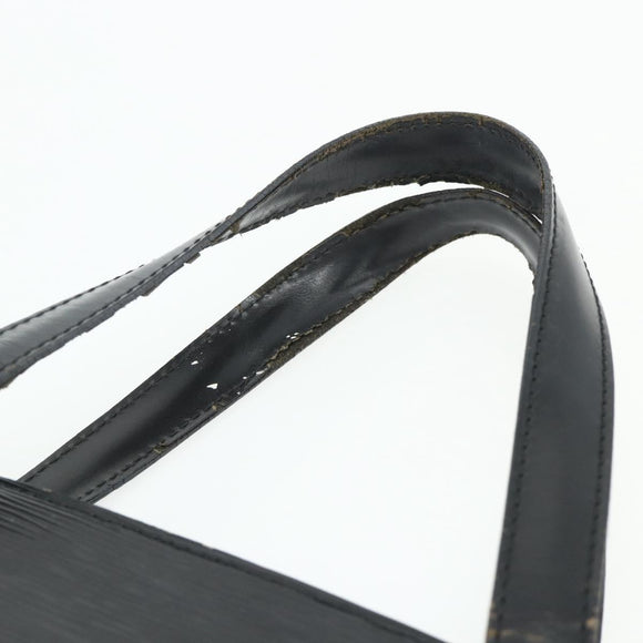 LOUIS VUITTON Epi Saint Jacques Hand Bag Black M52272 LV Auth 175051