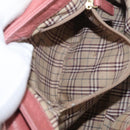 BURBERRY Blue Label Shoulder Bag Leather Pink Gold Auth 175055A-21