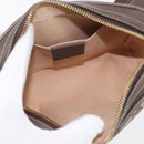 GUCCI GG Supreme Web Sherry Line Waist bag PVC Beige Gold 517076 Auth 175059SAM-10