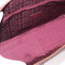 CARTIER Must Line Tote Bag Leather Bordeaux Gold Auth 175064A-11