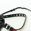 PRADA Purse Shoulder Bag Nylon 2way Black Silver Auth 175065SAM-14