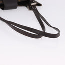 FENDI Zucca Canvas Mamma Baguette Hand Bag Black Brown Auth 175070-8