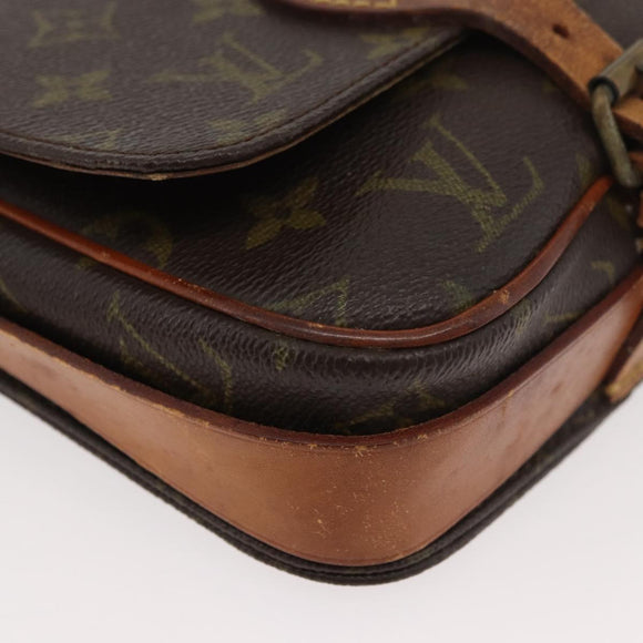 LOUIS VUITTON Monogram Cartouchiere PM Shoulder Bag M51254 LV Auth 175072