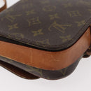LOUIS VUITTON Monogram Cartouchiere PM Shoulder Bag M51254 LV Auth 175072-15
