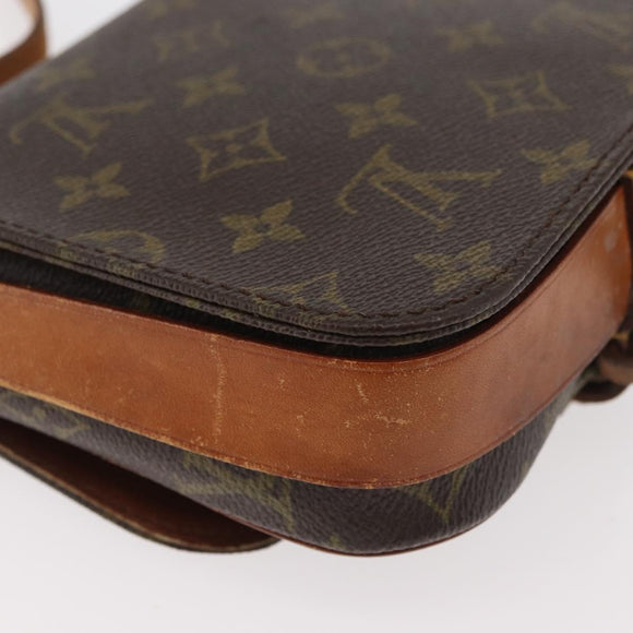 LOUIS VUITTON Monogram Cartouchiere PM Shoulder Bag M51254 LV Auth 175072