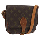 LOUIS VUITTON Monogram Cartouchiere PM Shoulder Bag M51254 LV Auth 175072-1