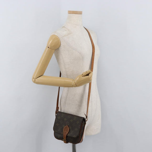 LOUIS VUITTON Monogram Cartouchiere PM Shoulder Bag M51254 LV Auth 175072