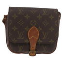 LOUIS VUITTON Monogram Cartouchiere PM Shoulder Bag M51254 LV Auth 175072-13