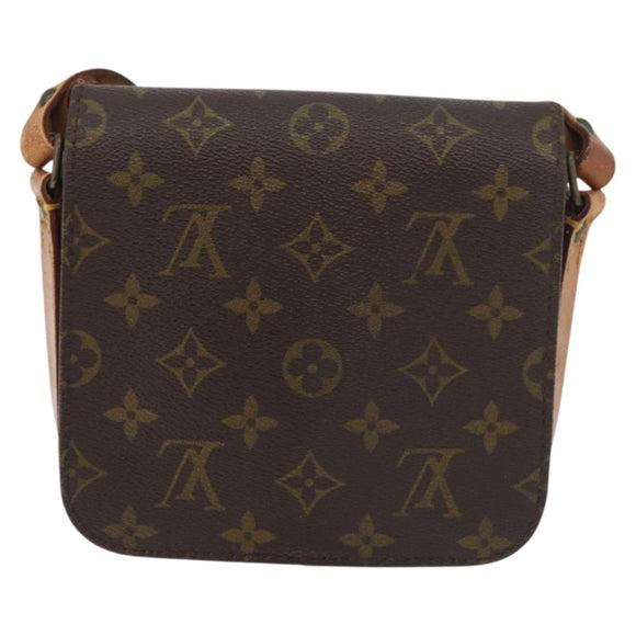 LOUIS VUITTON Monogram Cartouchiere PM Shoulder Bag M51254 LV Auth 175072