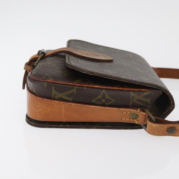 LOUIS VUITTON Monogram Cartouchiere PM Shoulder Bag M51254 LV Auth 175072