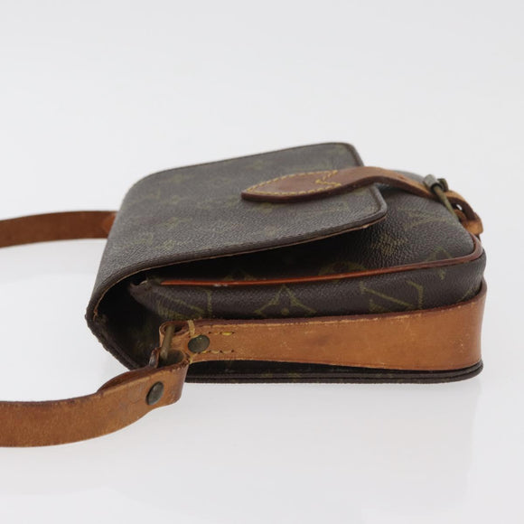 LOUIS VUITTON Monogram Cartouchiere PM Shoulder Bag M51254 LV Auth 175072