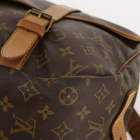 LOUIS VUITTON Monogram Saumur 43 Shoulder Bag M42252 LV Auth 175074A